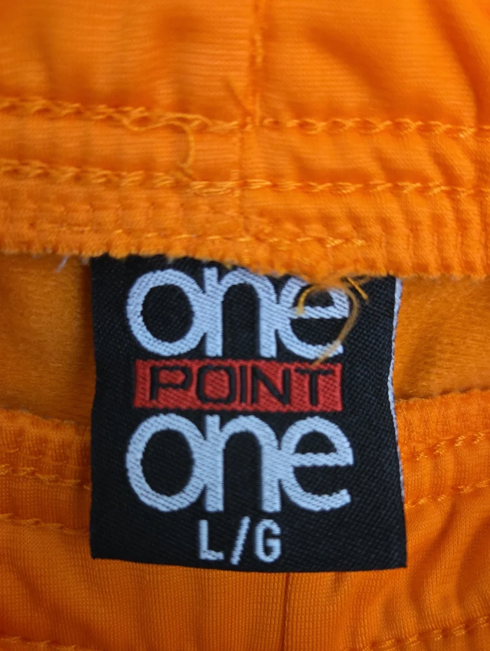 Two Pairs Boy's Athletic Track Pants Orange &‎ Blue Side Panels Black & White L